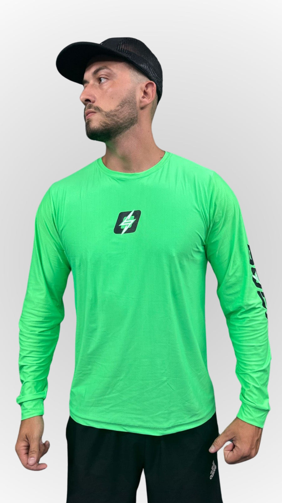 OdorBlock T-Shirt Long Sleeve Verde
