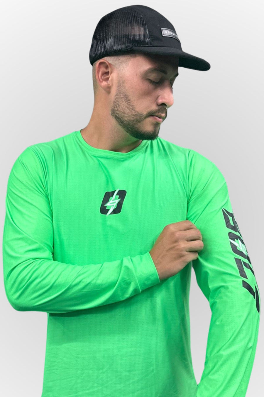 OdorBlock T-Shirt Long Sleeve Verde
